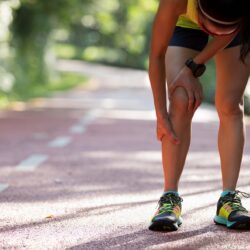 Dor na canela durante a corrida.